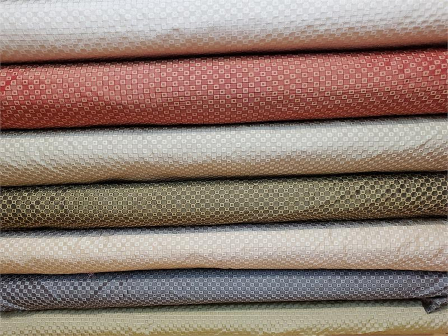 City Lights Collection - Striped Silk Brocade -  Gold