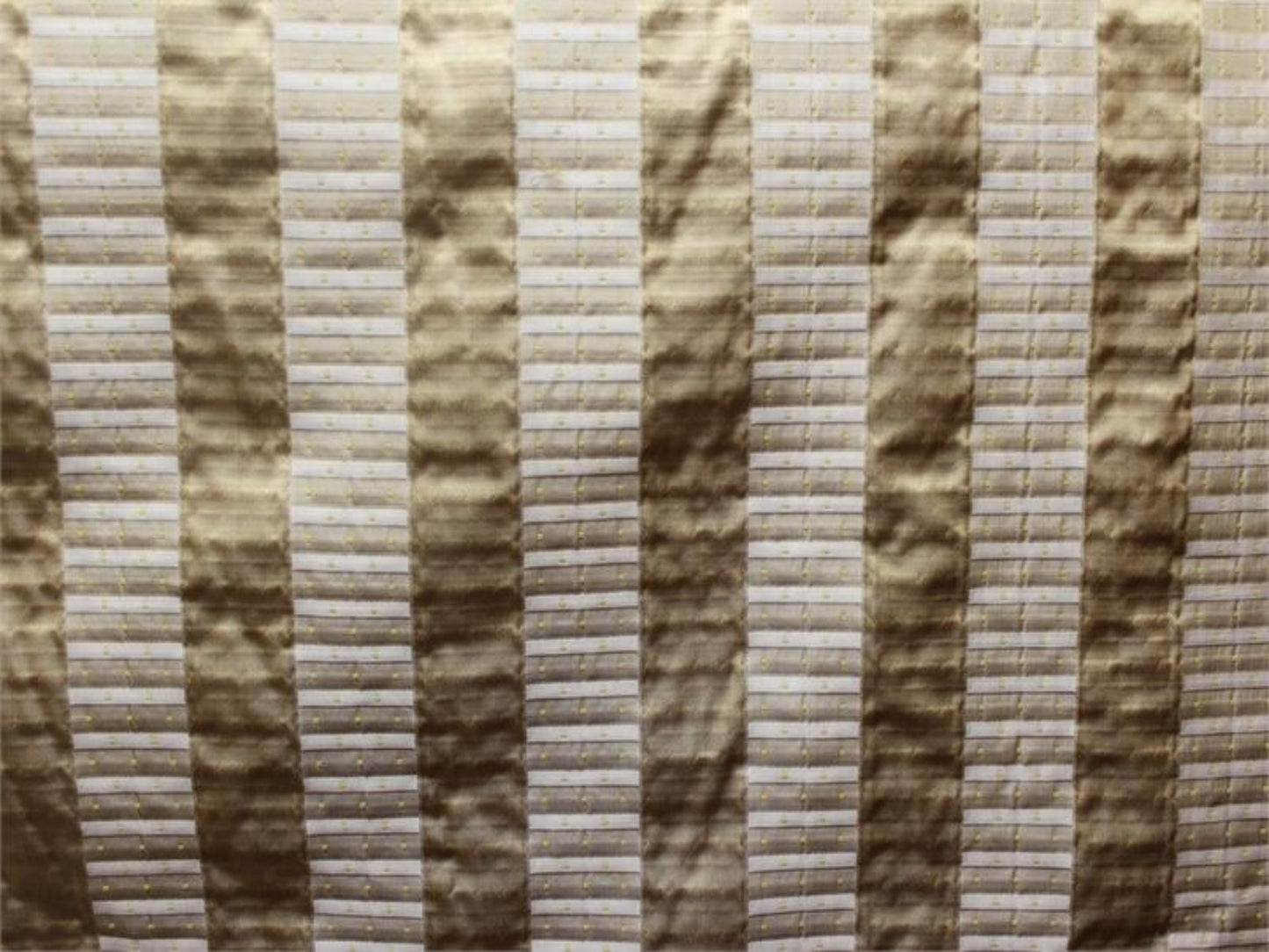 Swatch - City Lights Collection - Striped Silk Brocade - Gold