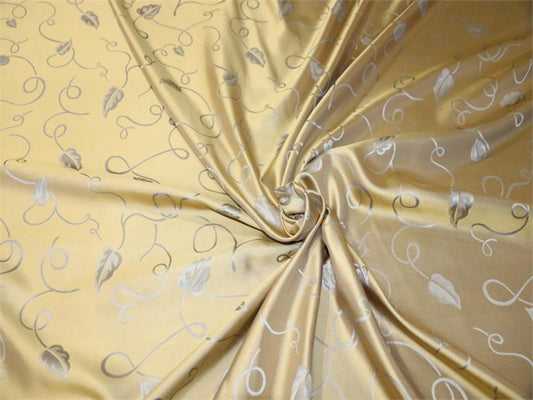 Gershwin Collection - Reversible Satin Silk - Silver and Gold