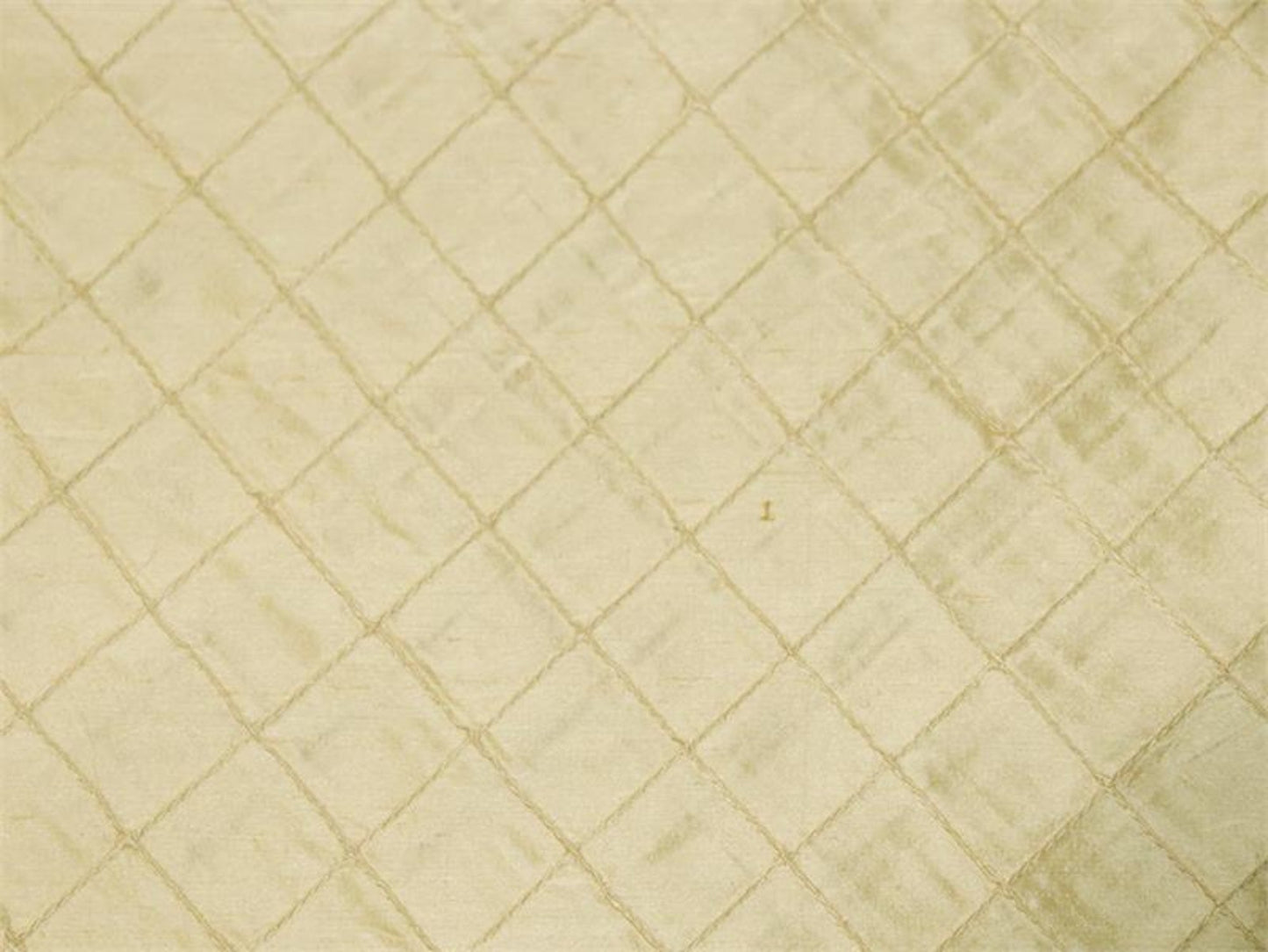 Swatch - Harlequin Collection - Hand-Tucked Silk Dupioni - Cream