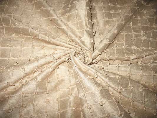 Loopy Collection - Woven Silk Chenille - Cream