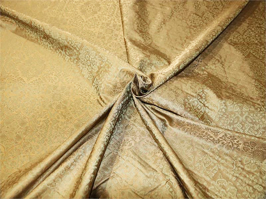 Schumann Collection - Silk Brocade - Sage and Gold