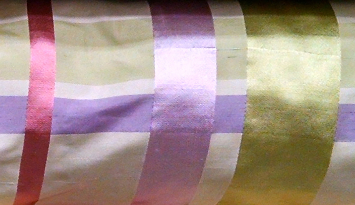 Piccadilly Circus Collection - Ecru & Purple