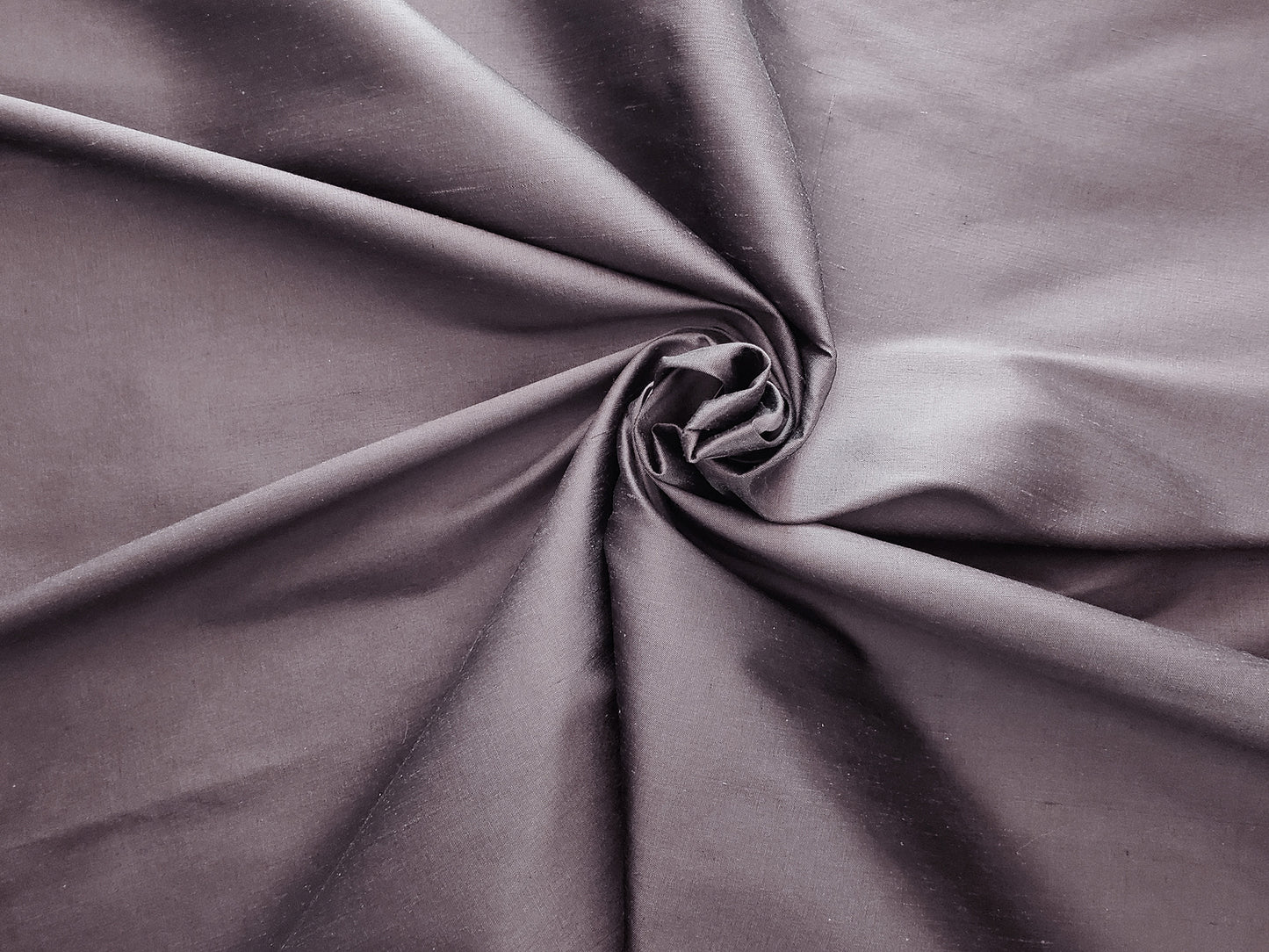 Solid Silk Dupioni - Plum - 4 Yard Remnant (Last piece)