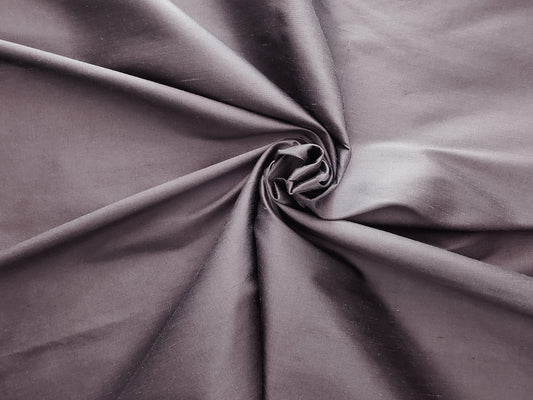 Solid Silk Dupioni - Plum - 4 Yard Remnant (Last piece)