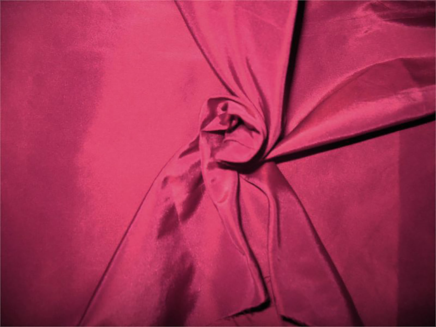 Solid Silk Taffeta - Merlot - 4.5 Yard Remnant - Last Piece!