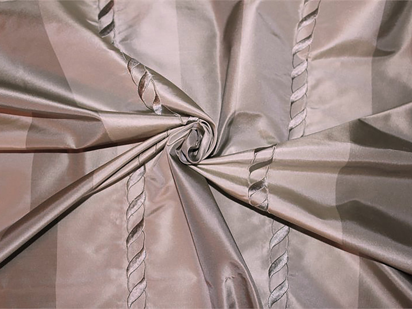 The Lost Chord Silk Taffeta - Aubergene